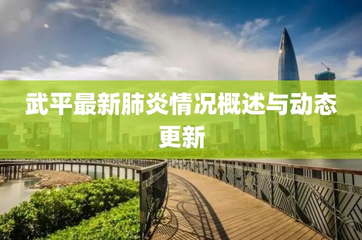 武平最新肺炎情况概述与动态更新