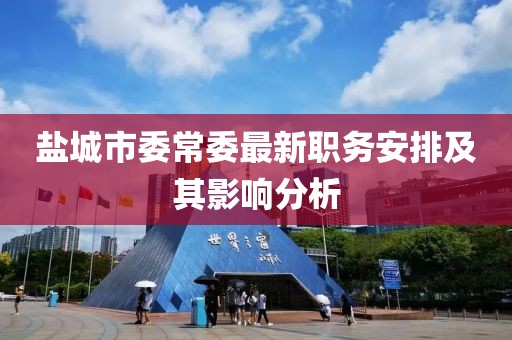 盐城市委常委最新职务安排及其影响分析