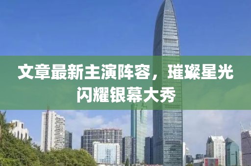文章最新主演阵容，璀璨星光闪耀银幕大秀