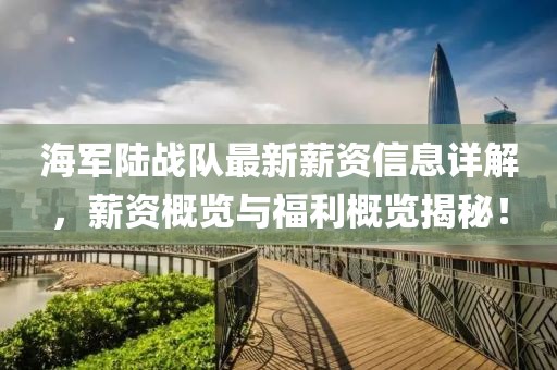 海军陆战队最新薪资信息详解，薪资概览与福利概览揭秘！