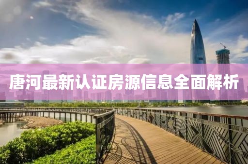唐河最新认证房源信息全面解析
