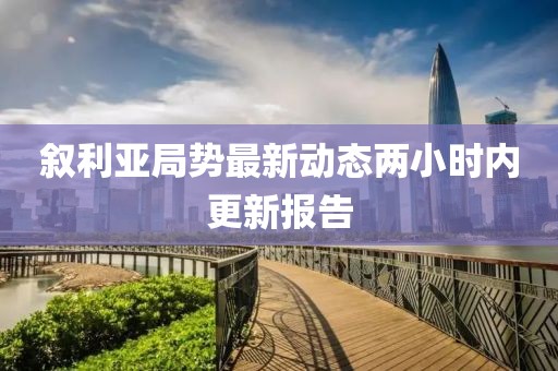 叙利亚局势最新动态两小时内更新报告