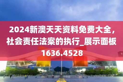 2024新澳天天资料免费大全，社会责任法案的执行_展示面板1636.4528