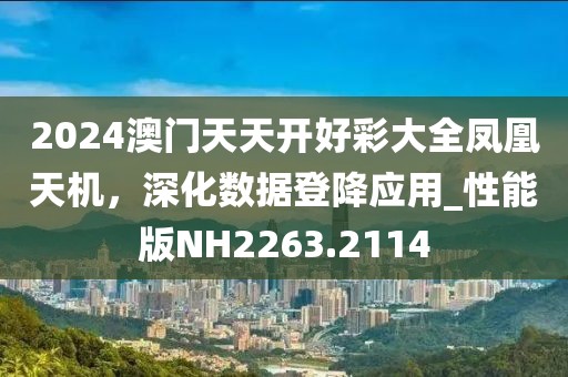 2024澳门天天开好彩大全凤凰天机，深化数据登降应用_性能版NH2263.2114