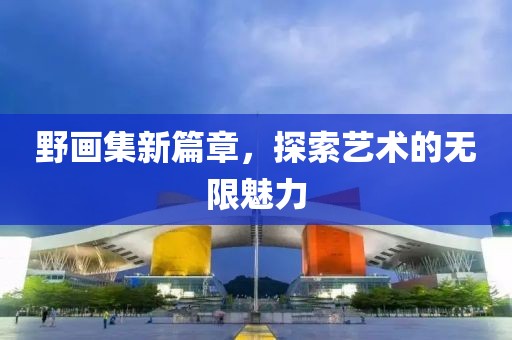 野画集新篇章，探索艺术的无限魅力