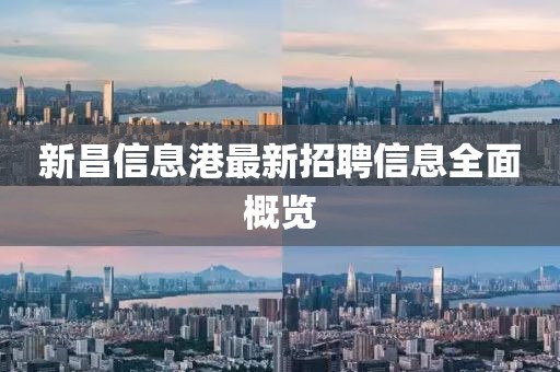 新昌信息港最新招聘信息全面概览
