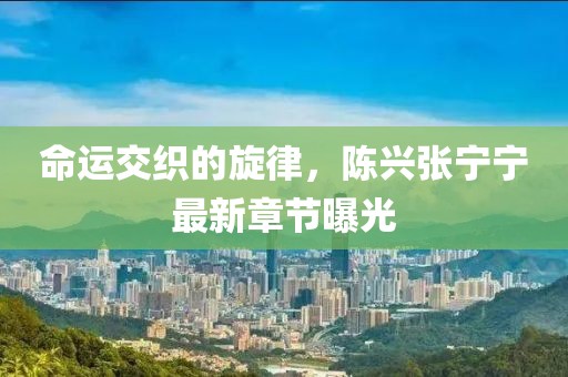 命运交织的旋律，陈兴张宁宁最新章节曝光