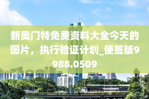 新奥门特免费资料大全今天的图片，执行验证计划_便签版9988.0509