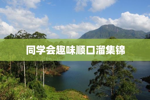 同学会趣味顺口溜集锦