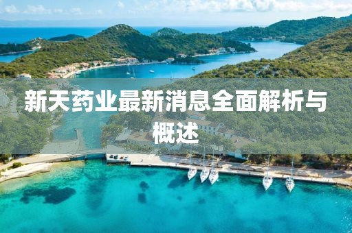新天药业最新消息全面解析与概述