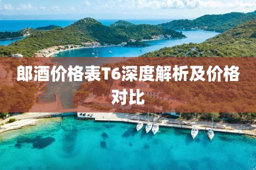 郎酒价格表T6深度解析及价格对比