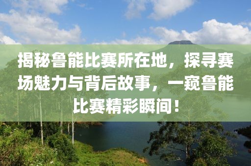揭秘鲁能比赛所在地，探寻赛场魅力与背后故事，一窥鲁能比赛精彩瞬间！
