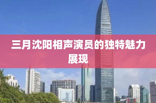 三月沈阳相声演员的独特魅力展现