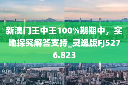 新澳门王中王100%期期中，实地探究解答支持_灵逸版FJ5276.823