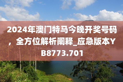 2024年澳门特马今晚开奖号码，全方位解析阐释_应急版本YB8773.701