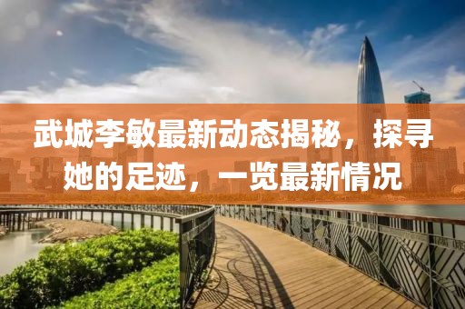 武城李敏最新动态揭秘，探寻她的足迹，一览最新情况