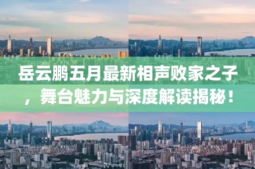岳云鹏五月最新相声败家之子，舞台魅力与深度解读揭秘！