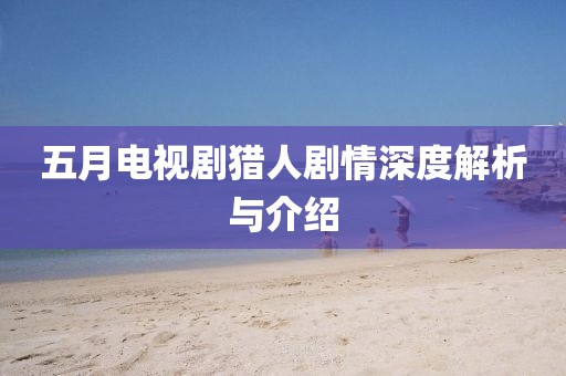 五月电视剧猎人剧情深度解析与介绍