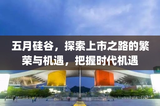 五月硅谷，探索上市之路的繁荣与机遇，把握时代机遇