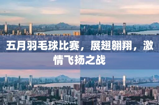 五月羽毛球比赛，展翅翱翔，激情飞扬之战