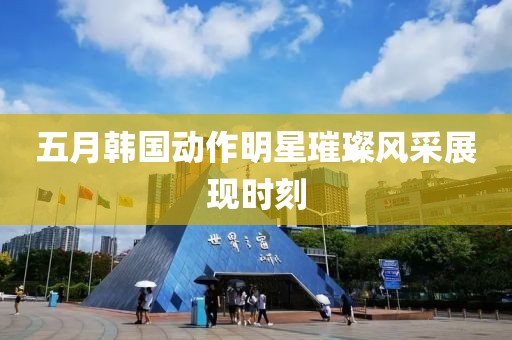 五月韩国动作明星璀璨风采展现时刻