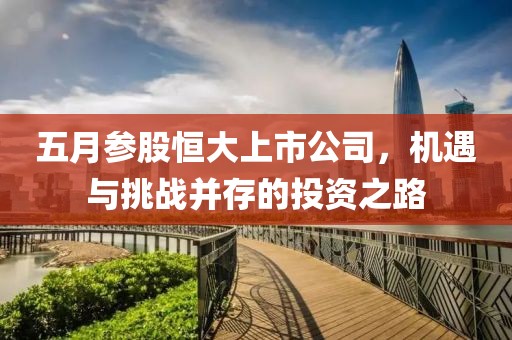 五月参股恒大上市公司，机遇与挑战并存的投资之路