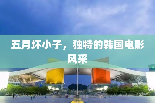 五月坏小子，独特的韩国电影风采