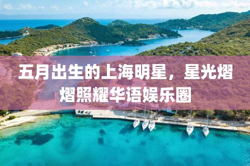 五月出生的上海明星，星光熠熠照耀华语娱乐圈