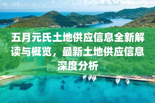 五月元氏土地供应信息全新解读与概览，最新土地供应信息深度分析