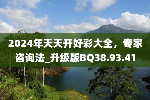 2024年天天开好彩大全，专家咨询法_升级版BQ38.93.41