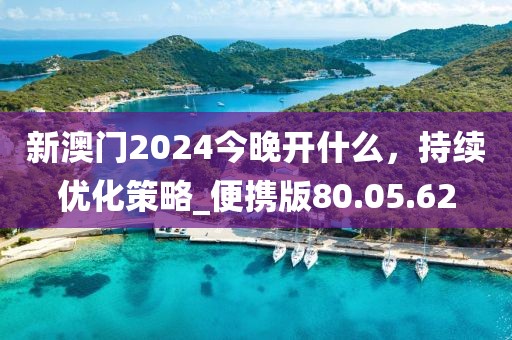 新澳门2024今晚开什么，持续优化策略_便携版80.05.62