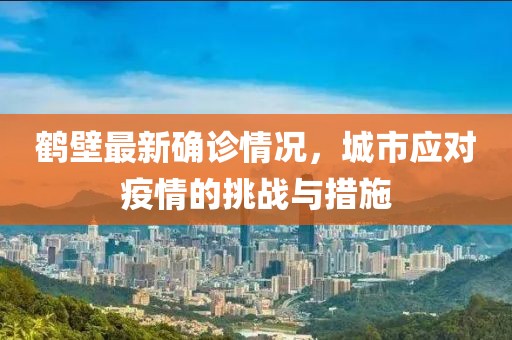 鹤壁最新确诊情况，城市应对疫情的挑战与措施