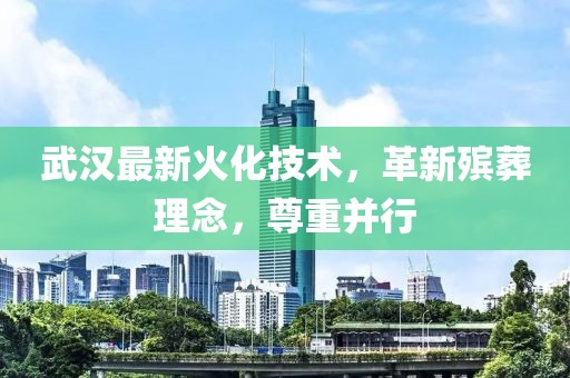 武汉最新火化技术，革新殡葬理念，尊重并行