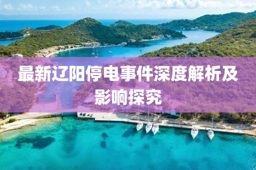 最新辽阳停电事件深度解析及影响探究