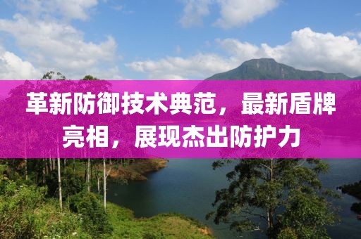 革新防御技术典范，最新盾牌亮相，展现杰出防护力