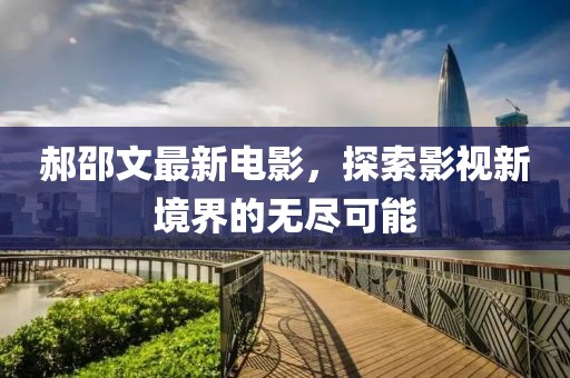 郝邵文最新电影，探索影视新境界的无尽可能