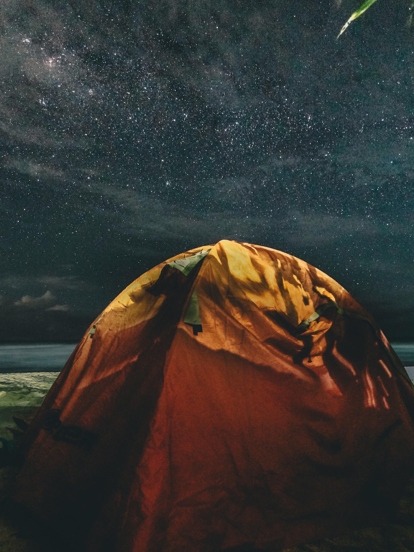 五月星空下的帐篷搭建大赛，帐篷竞技，星光盛宴